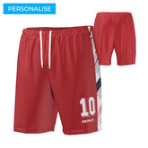 STRIDE SHORTS 10 - RED